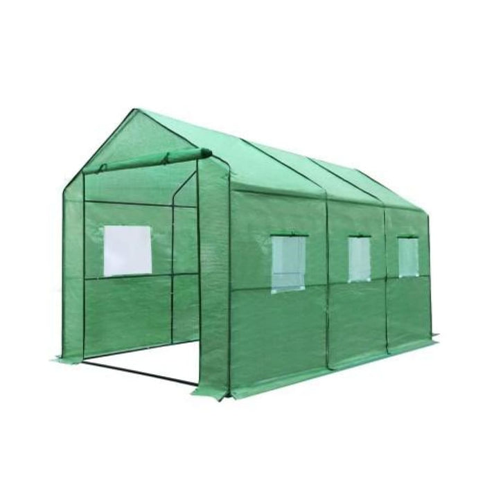 Greenfingers Greenhouse Garden Shed Green House 3.5x2x2m