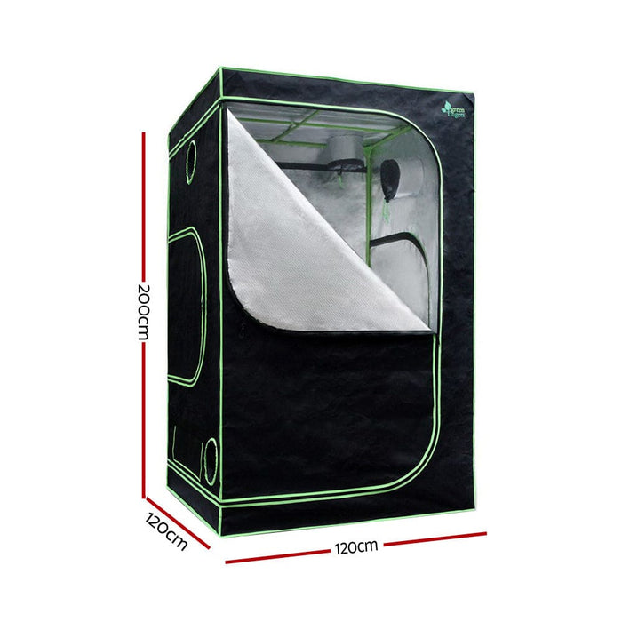 Greenfingers Grow Tent 2000w Led Light 120x120x200cm Mylar