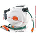 Greenfingers Retractable Hose Reel 30m Garden Water Brass