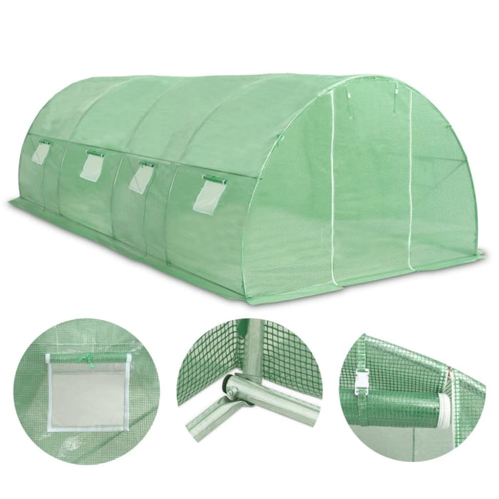 Greenhouse 18m² 600x300x200 Cm Apptl