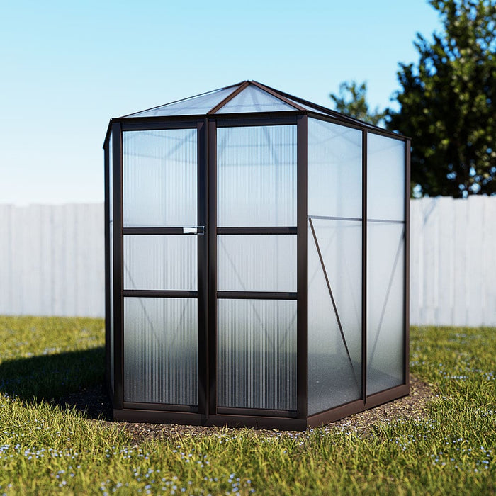 Greenhouse Aluminium 240x211x232 Cm Green House