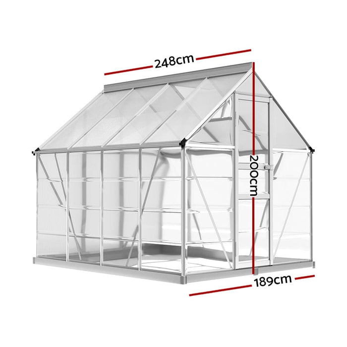 Greenhouse Aluminium Polycarbonate Green House Garden