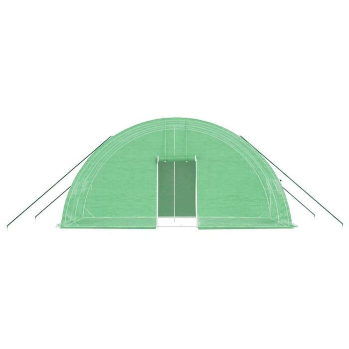 Greenhouse With Steel Frame Green 12 M² 6x2x2.85 m Tlabnk