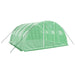 Greenhouse With Steel Frame Green 16 M² 4x4x2 m Tonnblo