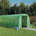 Greenhouse With Steel Frame Green 28 M² 14x2x2 m Tonnbxx