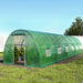 Greenhouse Walk In Green House Tunnel Plant Garden Shed