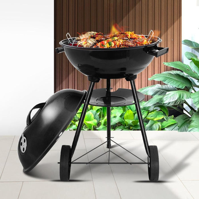 Grillz Charcoal Bbq Smoker Drill Outdoor Camping Patio