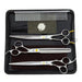 Pet Grooming Titanium Curved Shears Trimming Scissors 8