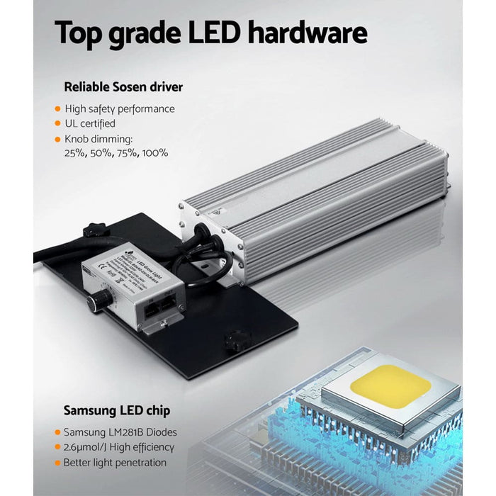 Goslash Picks Grow Light 3000w Led Full Spectrum Indoor Veg