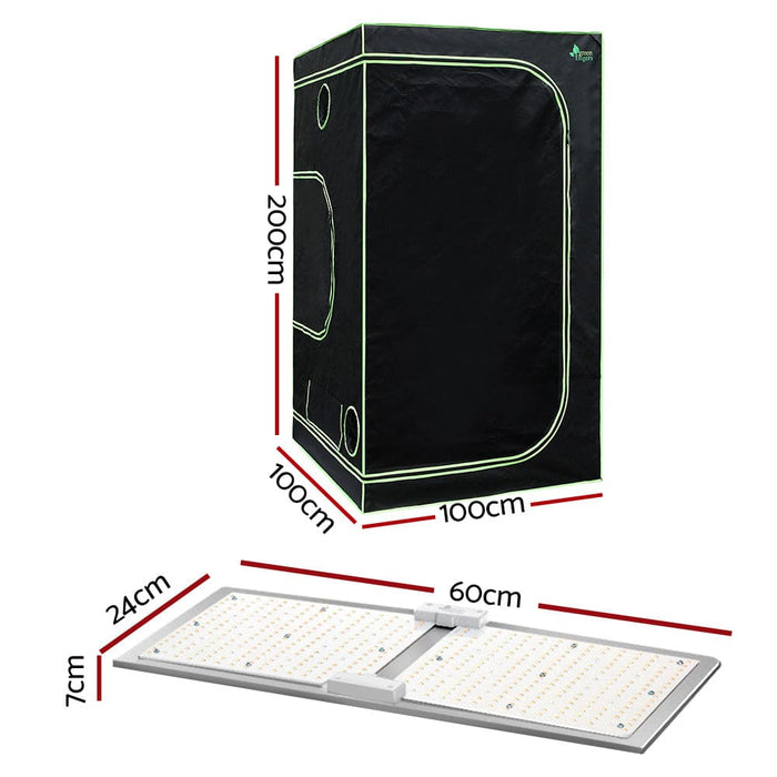 Grow Tent 2200w Led Light Hydroponics Kits Hydroponic System