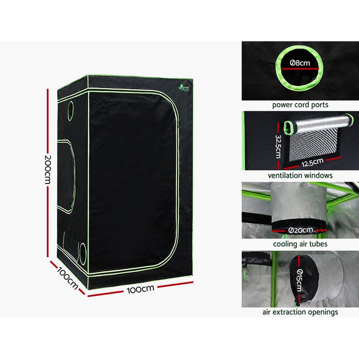 Grow Tent 2200w Led Light Hydroponics Kits Hydroponic System