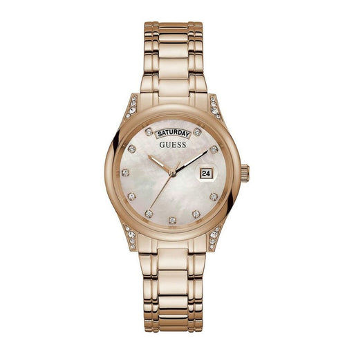 Guess Gw0047l2 Ladies Quartz Watch White 36mm