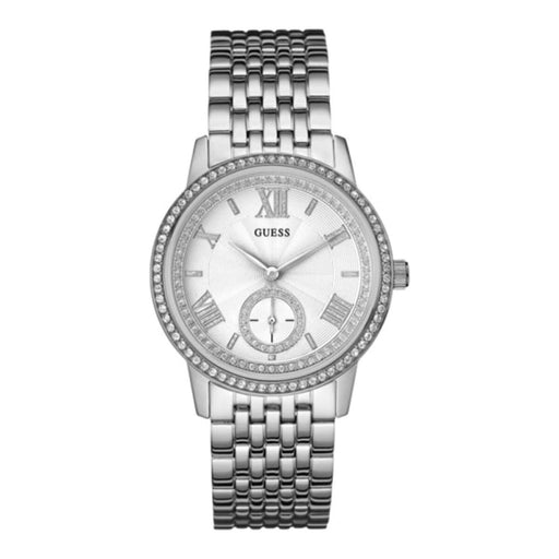 Guess W0573l1 Ladies Quartz Watch White 39mm