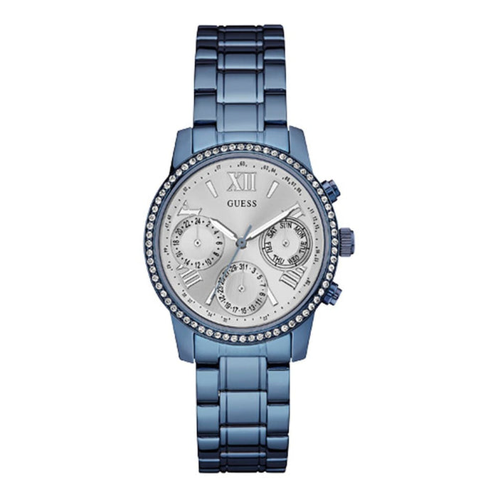 Guess W0623l4 Ladies Quartz Watch Silver 36mm