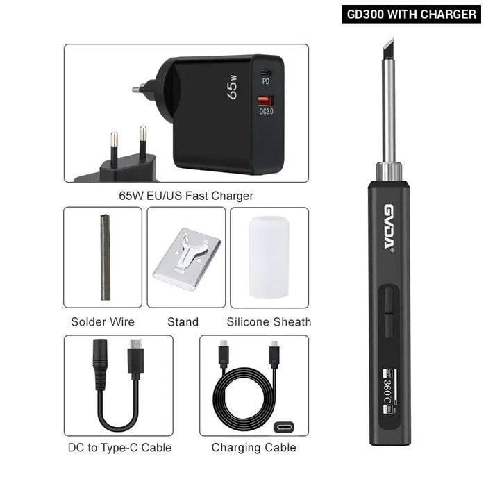 Gvda 65w Electric Soldering Iron Kit