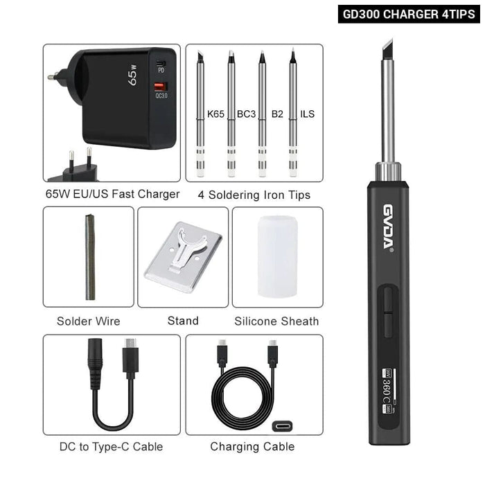 Gvda 65w Electric Soldering Iron Kit