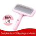 Pet Hair Massage Comb Open-knot Brush Groming Cleaning Tool