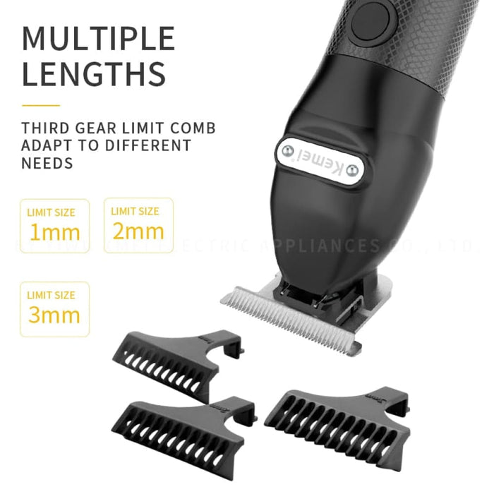 10w Hair Trimmer For Men Professional Zero Gapped T-blade