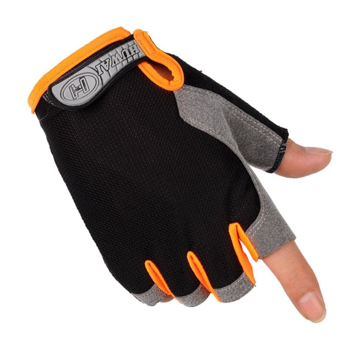 Half Finger Outdoor Cycling Anti Slip Sweat Men Women