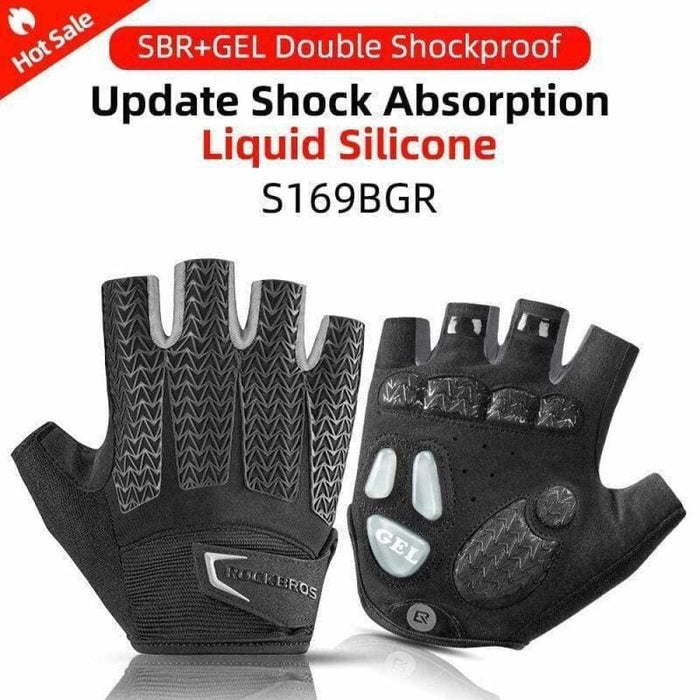 Half Finger Shockproof Wear Resistant Breathable Mtb Road