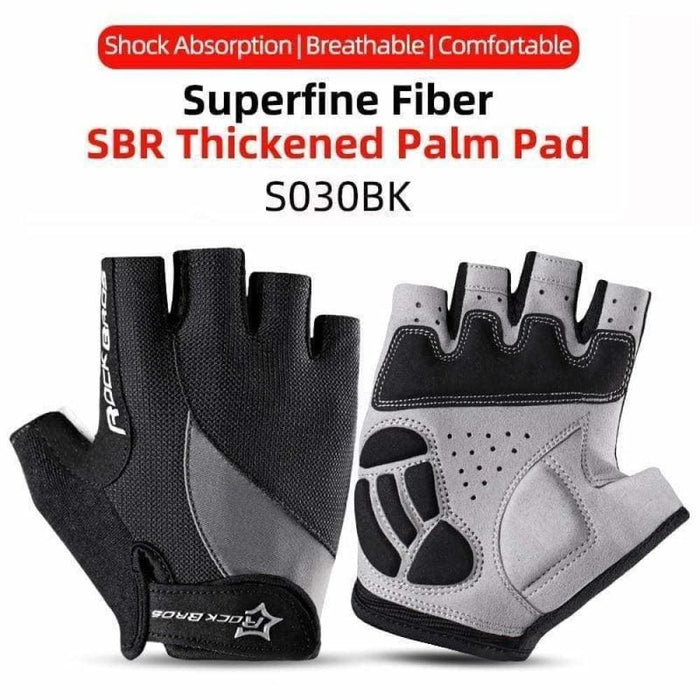 Half Finger Shockproof Wear Resistant Breathable Mtb Road