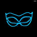 Halloween 10 Colours Led Neon El Wire Mask Cosplay Luminous