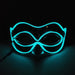 Halloween 10 Colours Led Neon El Wire Mask Cosplay Luminous