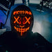 Halloween Horror Neon Party Mask Cosplay Ghost Skull Led