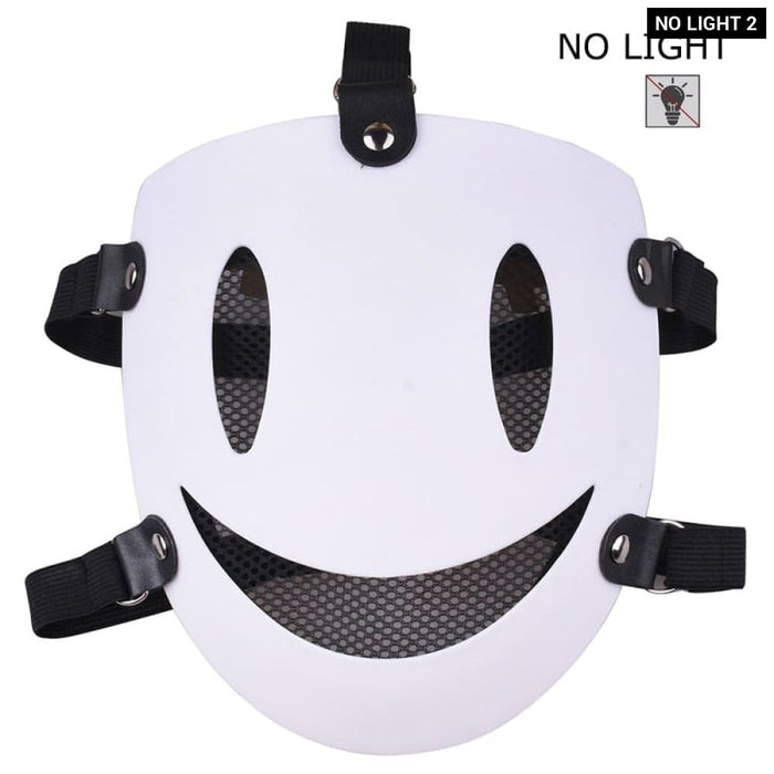 Halloween Mysterious Smiling Full Face Mask Cosplay