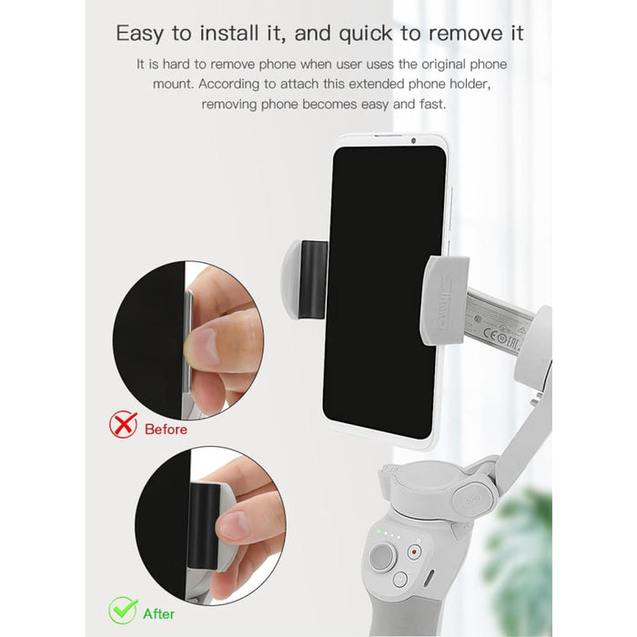 Handheld Gimbal Quick Release Magnetic Buckle Clamp