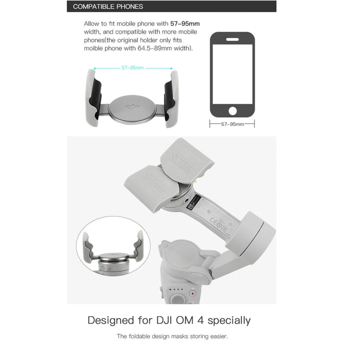 Handheld Gimbal Quick Release Magnetic Buckle Clamp