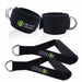 Gym Handles And Ankle Strap Set