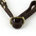 Handmade Strong Comfortable Metal Buckle Leather Collar