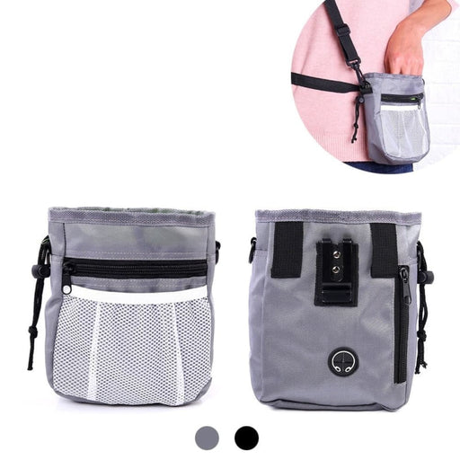 Handsfree Adjustable Strap Treat With Built-in Poop Bag