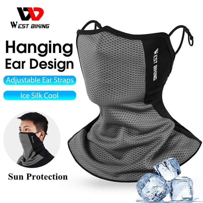 Hanging Ear Design Cool & Breathable Anti-uv Scarf