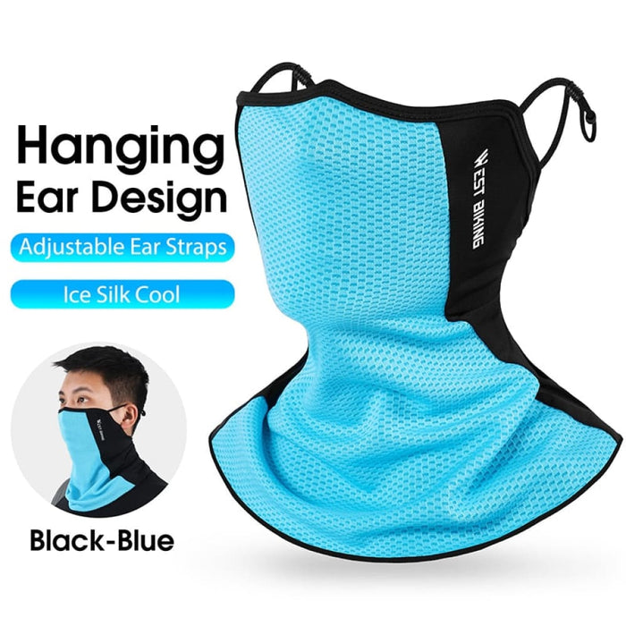 Hanging Ear Design Cool & Breathable Anti-uv Scarf