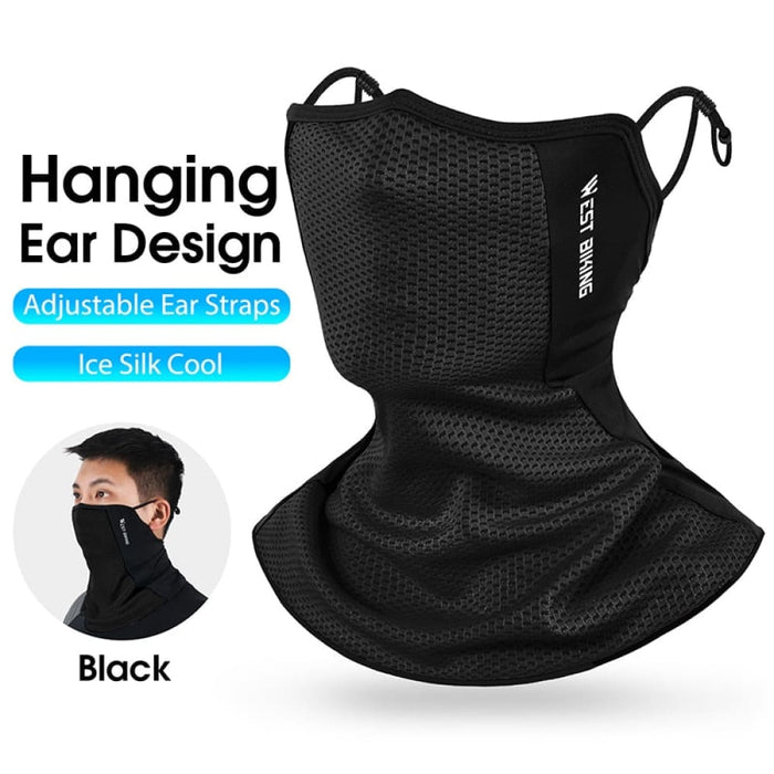 Hanging Ear Design Cool & Breathable Anti-uv Scarf