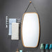 Hanging Full Length Wall Mirror - Solid Bamboo Frame