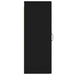 Hanging Wall Cabinet Black 34.5x34x90 Cm Engineered Wood