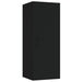 Hanging Wall Cabinet Black 34.5x34x90 Cm Engineered Wood