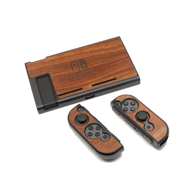 Hard Wood Protective Housing Shell Case For Nintend Switch