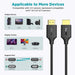 4k Hdmi 2.0 Adapter Splitter Digital Wire For Xiaomi Xbox