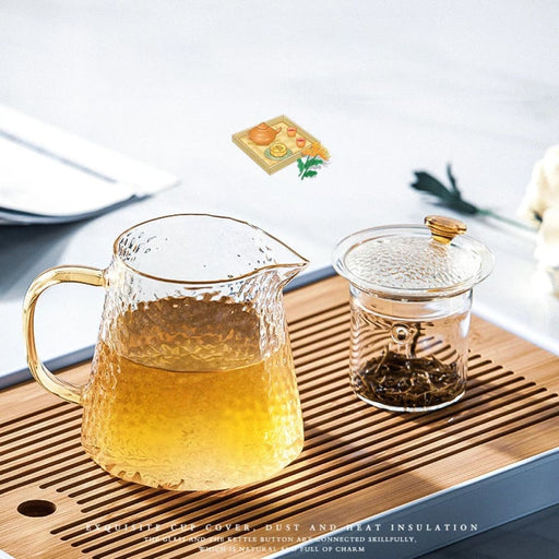 Heat Resistant Glass Tea Pot For Kung Fu