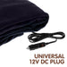 Heated Electric Car Blanket 150x110cm 12v - Blue