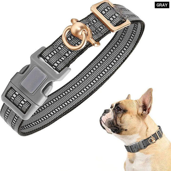 Heavy Duty Dog Collar Reflective Adjustable