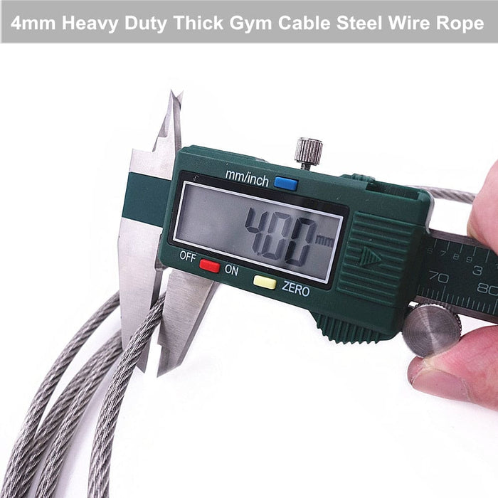 Heavy Duty 4mm Steel Wire Rope For Gym