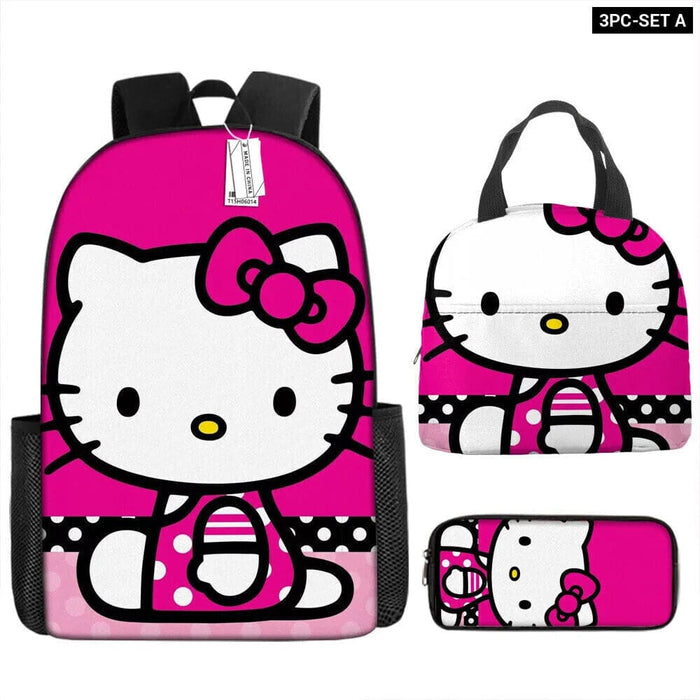 Hello Kitty Lunch Bag For Primary And Middle School Students