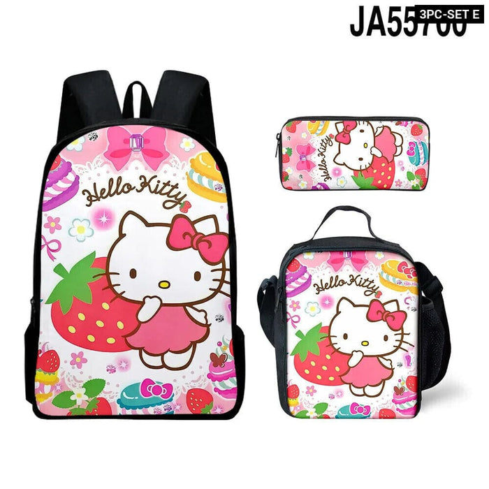 Hello Kitty Lunch Bag For Primary And Middle School Students