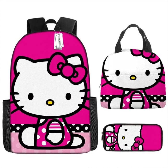 Hello Kitty Lunch Bag For Primary And Middle School Students