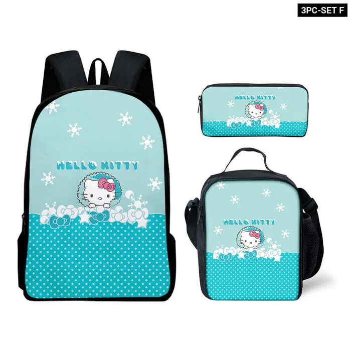 Hello Kitty Lunch Bag For Primary And Middle School Students